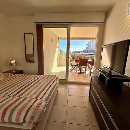 Cr080-A602 Appartement Plage Sud Piscine Canet En Roussillon Apartmán Canet-en-Roussillon