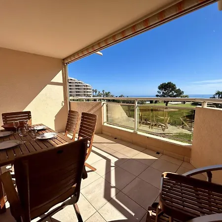Cr080-A602 Appartement Plage Sud Piscine Canet En Roussillon Apartmán